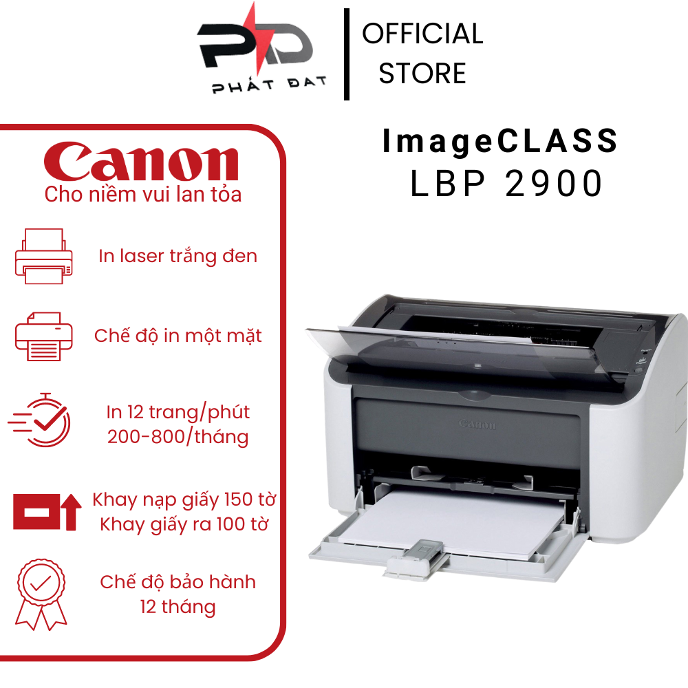 Canon 2900 - thông số