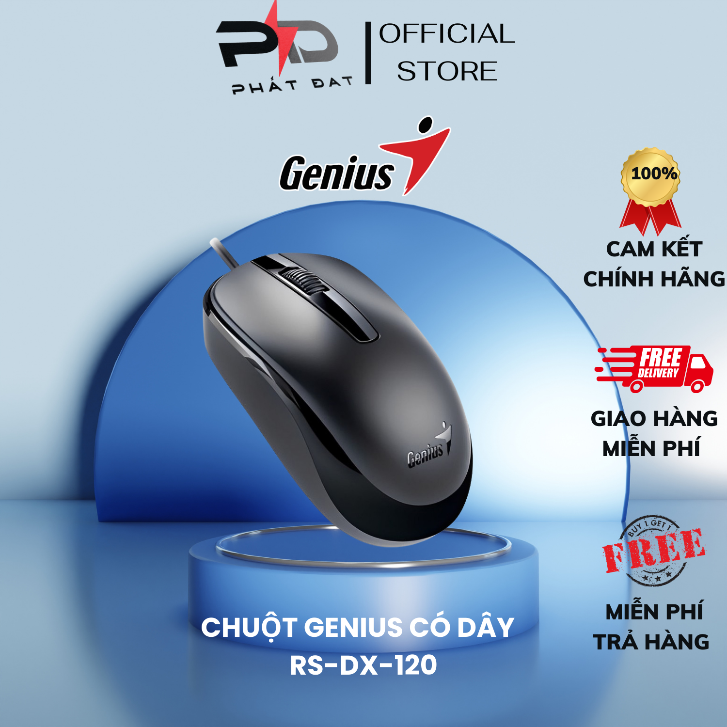 Chuột máy tính Genius DX120