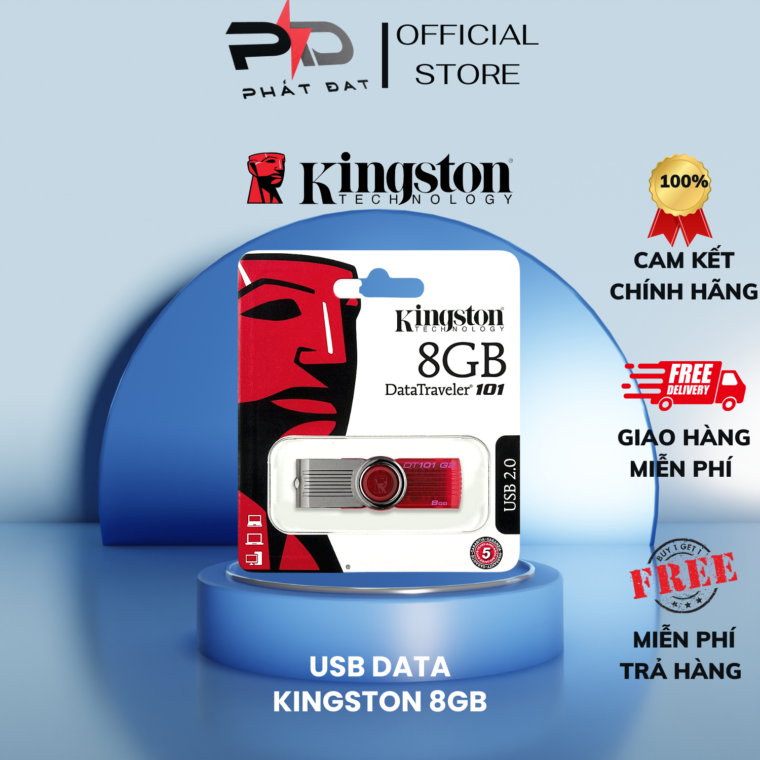 USB Data Kingston 8GB DT101