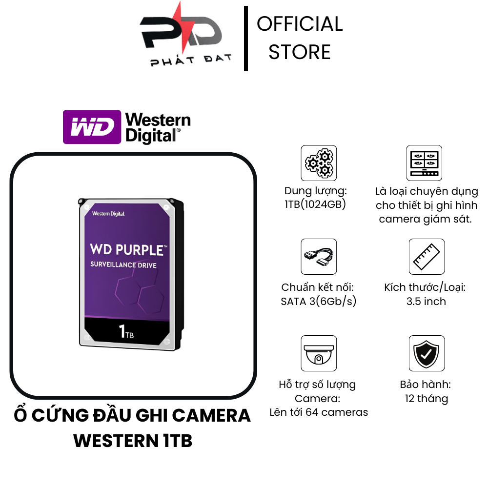 Ổ cứng 1 T - thông số